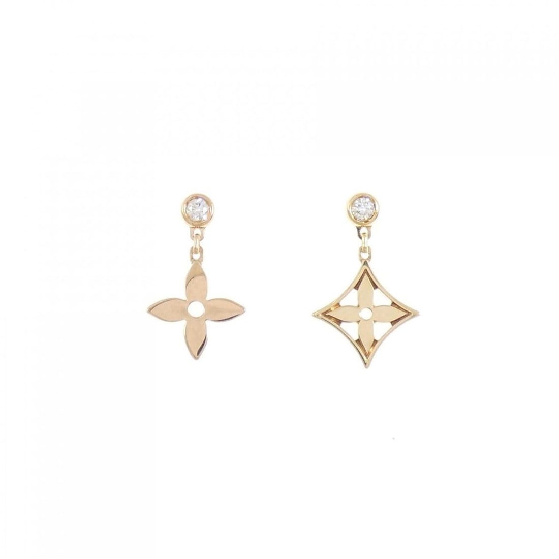 Louis Vuitton Pus Monogram Idylle Earrings (1 of 9)