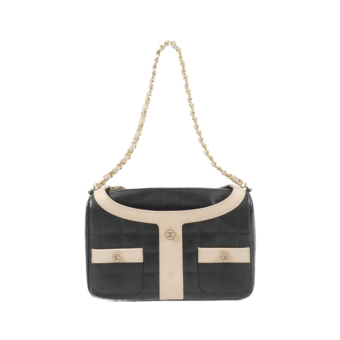 Chanel 17540 Shoulder Bag: --- Catalog ---Category: SizeSize (HxWxD): 15cm x 24cm x 7cm / 5.9'' x 9.44'' x 2.75''Category: DesignType: Shoulder bagColor: Black, PinkGender: WomenCategory: GeneralMPN: 17540Brand: Chanel--- Item