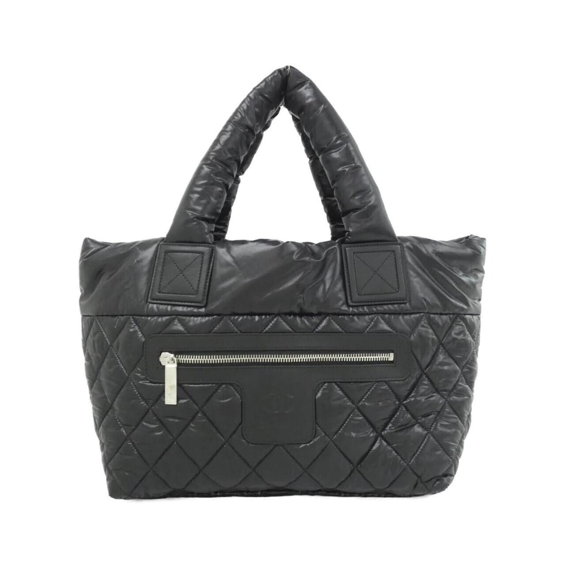 Chanel Coco Cocoon line 48610 handbag: --- Catalog ---Category: SizeSize (HxWxD): 24cm x 38cm x 15cm / 9.44'' x 14.96'' x 5.9''Category: DesignType: HandbagColor: BlackGender: WomenMaterial: Nylon Category: GeneralMPN: 48610Brand: