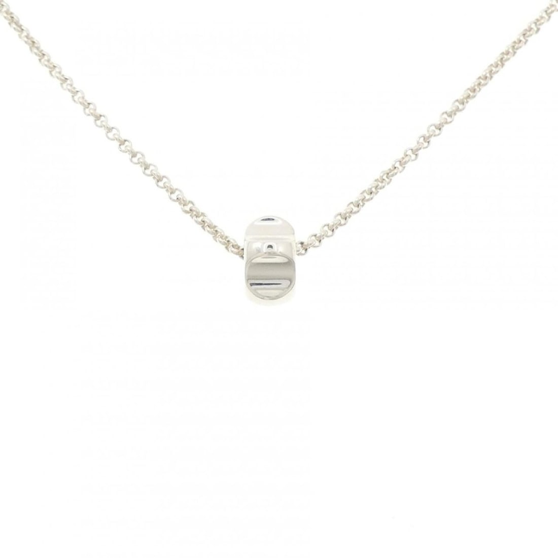 Tiffany & Co. Paloma Groove Bead Necklace: --- Catalog ---Category: SizePendant Size: 12.1mm x 6.8mm / 0.47'' x 0.26''Neck Circumference: 50 cm / 19.68''Category: DesignColor: SilverGender: WomenMaterial: Silver 925Pendant Type:
