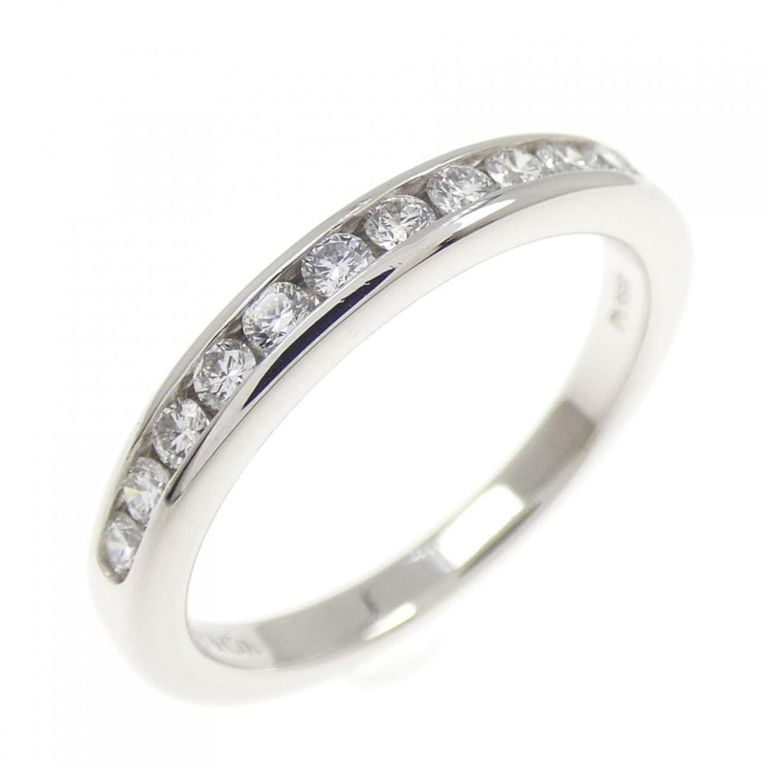 Tiffany Half Circle Channel Setting Ring (1 of 7)