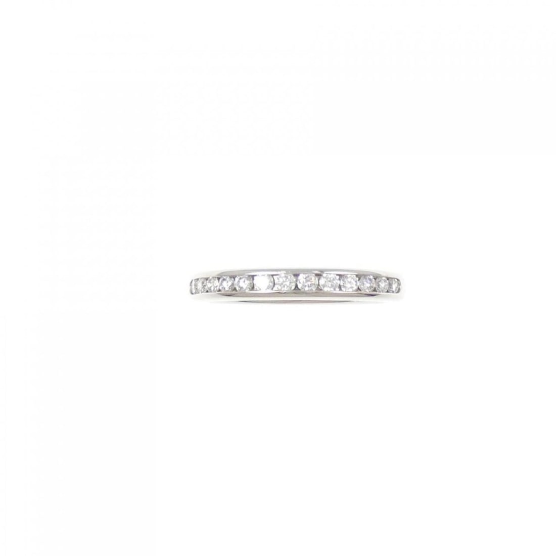 Tiffany Half Circle Channel Setting Ring - 2