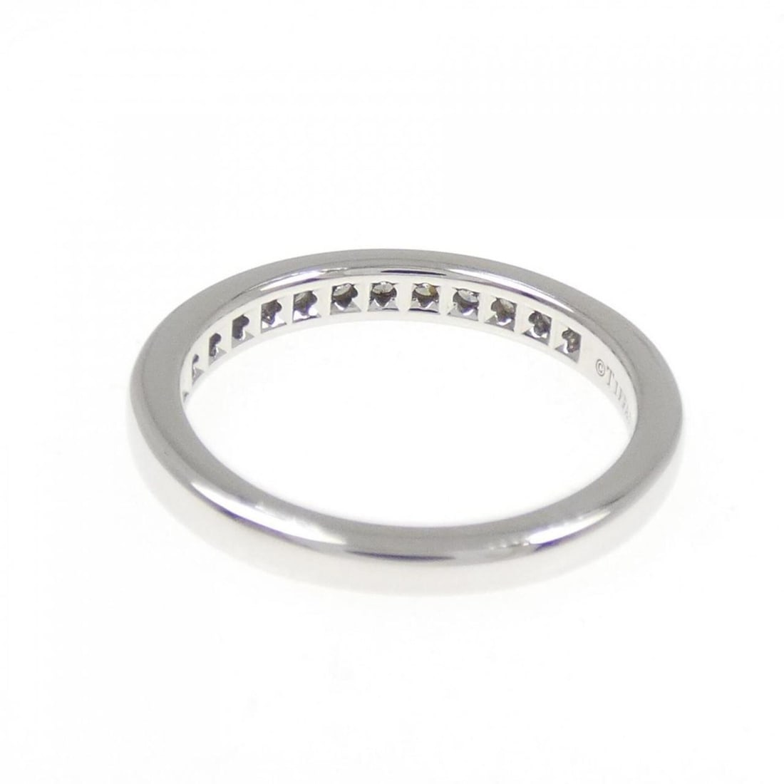 Tiffany Half Circle Channel Setting Ring - 3