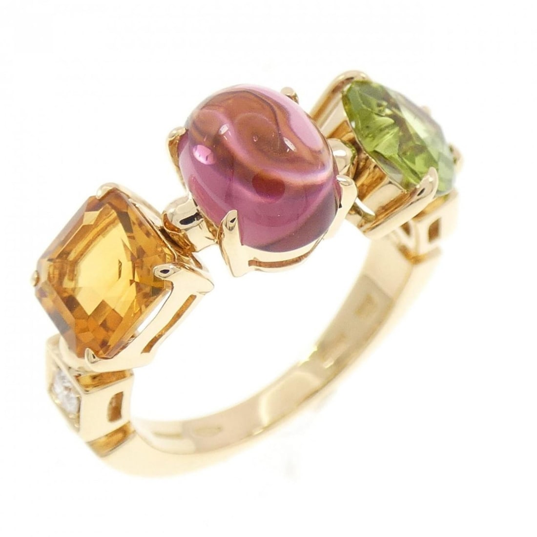 Bvlgari Allegra Ring: --- Catalog ---Category: SizeJP Size: 9.5US Size: 5Category: DesignType: Band ringColor: GoldGender: WomenMaterial: Yellow gold (18K)Category: GeneralBrand: Bvlgari--- Item List ---Section: