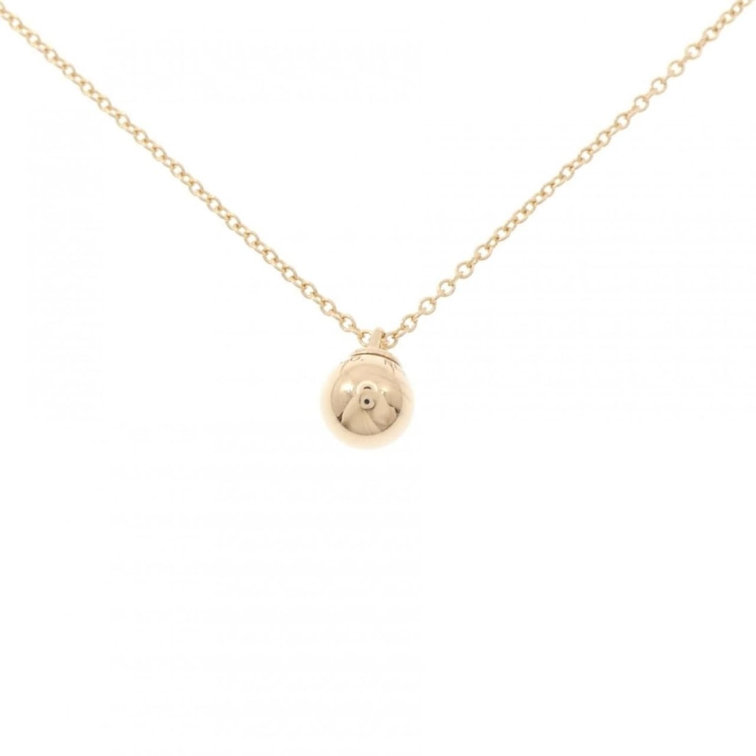 Tiffany Ball Necklace: --- Catalog ---Category: SizePendant Size: 10.7mm x 7.5mm / 0.42'' x 0.29''Neck Circumference: 41 cm - 46 cm / 16.14'' - 18.11''Category: DesignColor: Pink goldGender: WomenMaterial: Pink gold