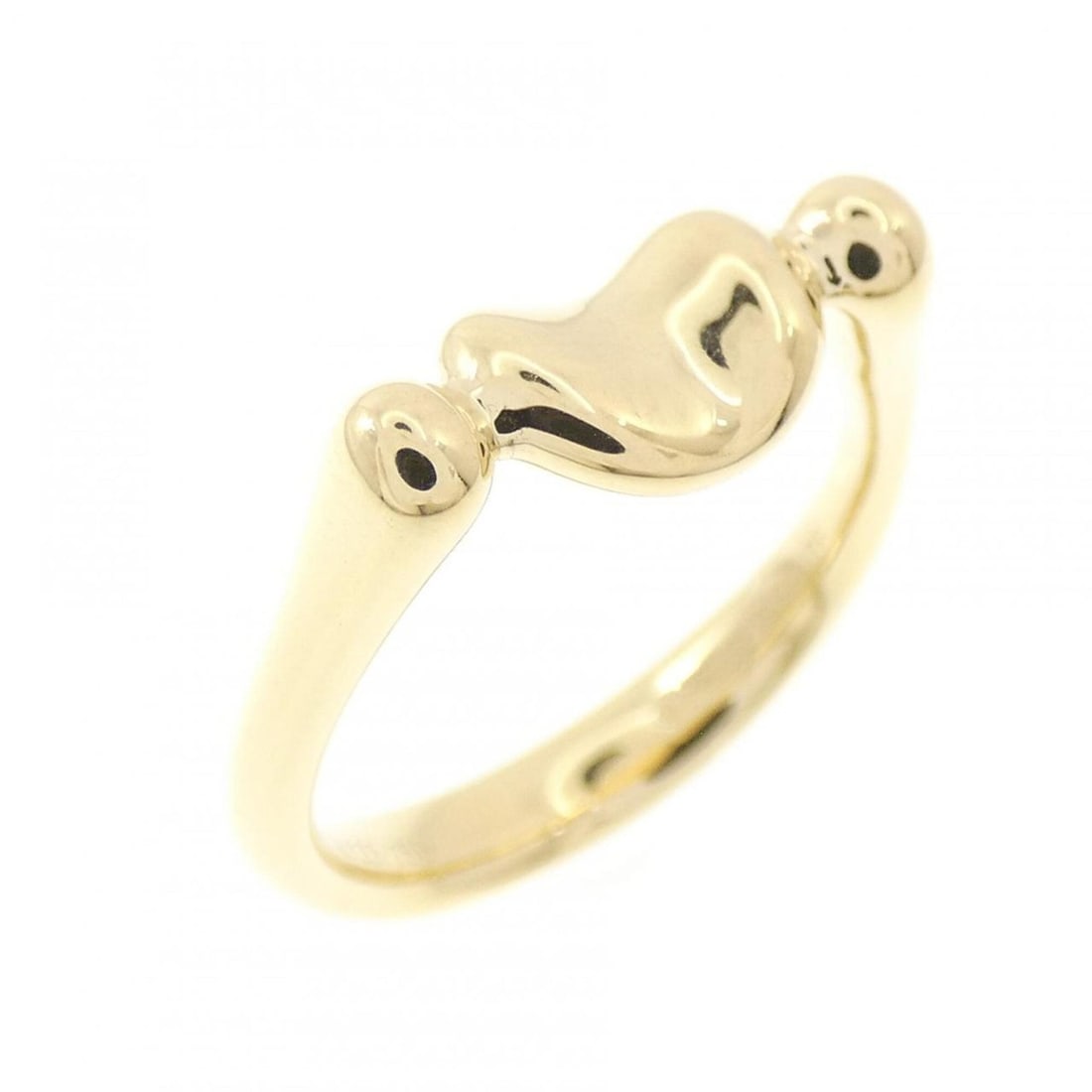 Tiffany Beans Ring: --- Catalog ---Category: SizeJP Size: 8.5US Size: 4.5Category: DesignType: Band ringColor: Yellow goldGender: WomenMaterial: Yellow gold (18K)Category: GeneralBrand: Tiffany--- Item List ---Section: