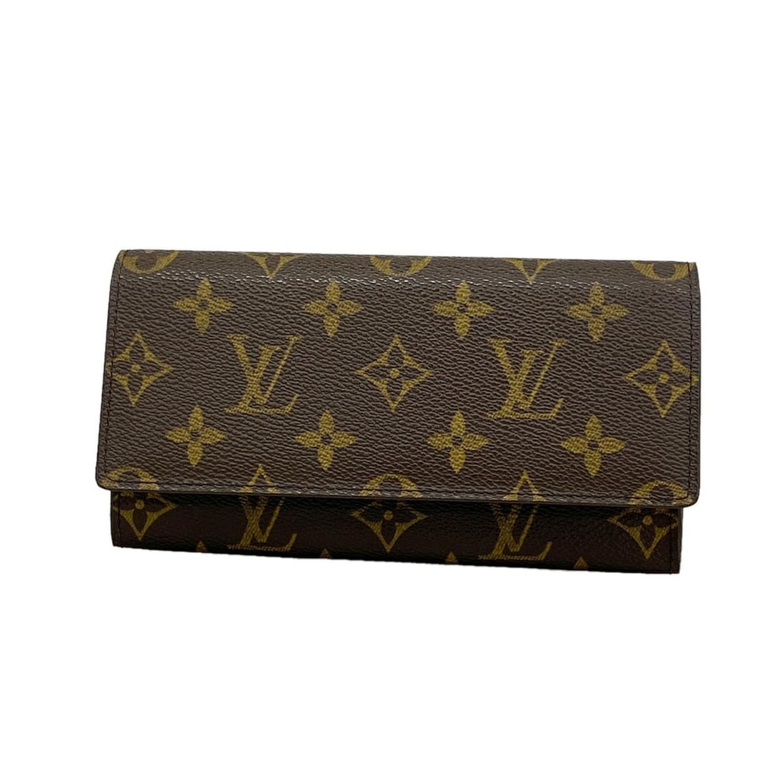 Louis Vuitton Monogram Wallet/Long Wallet, Portefeuille 3 Cartes Credit M61818 Brown, Men's/Women's: --- Catalog ---Category: SizeSize (HxWxD): 9.5cm x 17.5cm x 1.5cm / 3.74'' x 6.88'' x 0.59''Category: DesignType: Long bill wallet (bi-fold)Color: BrownGender: Men,WomenCategory: GeneralMPN: