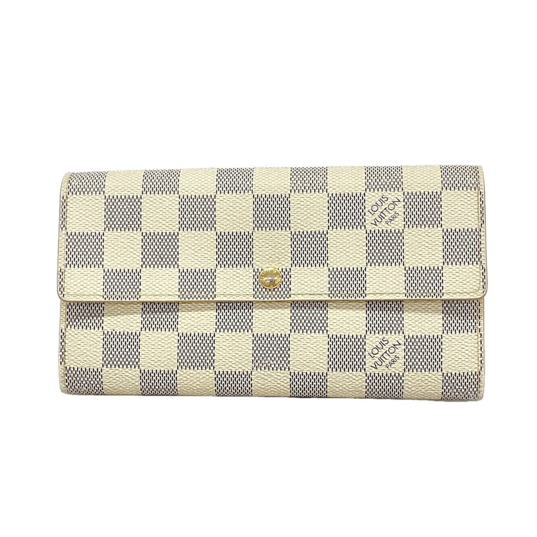 Louis Vuitton Damier Azur Portefeuille Sarah Long Wallet N61735 White Women's: --- Catalog ---Category: SizeSize (HxWxD): 10cm x 18.5cm x 3cm / 3.93'' x 7.28'' x 1.18''Category: DesignType: Long wallet (bi-fold)Color: WhiteGender: WomenCategory: GeneralMPN: N61735Brand: Louis Vu