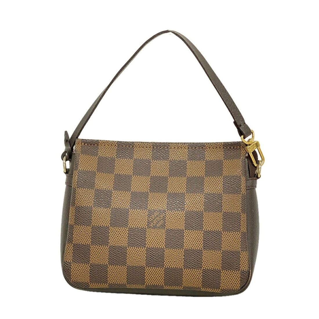 Louis Vuitton Damier Trousse Makeup Bag/Pouch N51982 Ebene (Women's): --- Catalog ---Category: SizeSize (HxWxD): 14cm x 16.5cm x 5.5cm / 5.51'' x 6.49'' x 2.16''Category: DesignType: PouchColor: EbeneGender: WomenCategory: GeneralMPN: N51982Brand: Louis Vuitton--- Item 