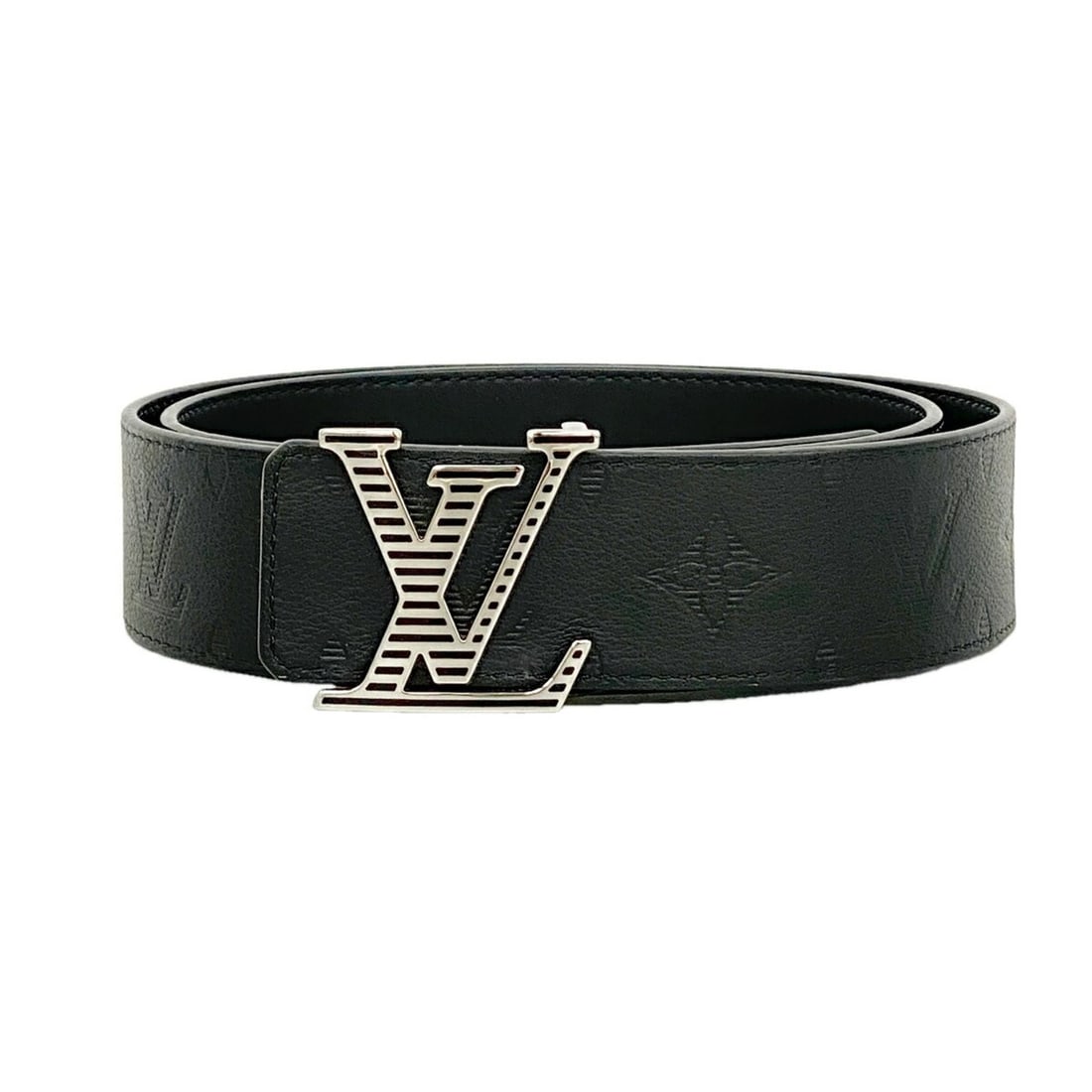 Louis Vuitton Monogram Shadow LV 40mm Reversible Belt M0717V Black Men's (1 of 6)