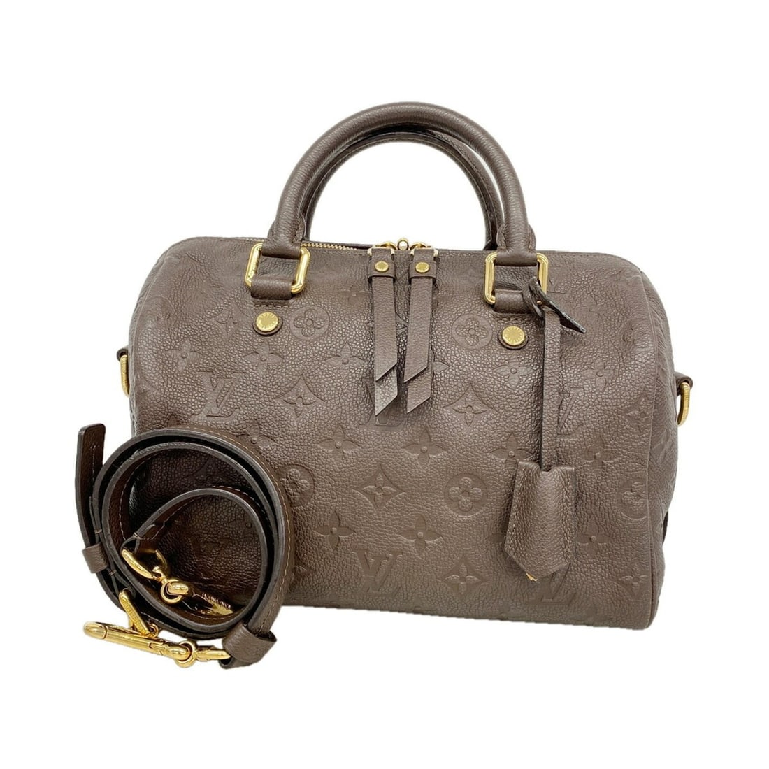 Louis Vuitton Monogram Empreinte Speedy Bandoulière 25 Handbag M40764 Aurore 2-way bag for women: --- Catalog ---Category: SizeSize (HxWxD): 19cm x 26cm x 15cm / 7.48'' x 10.23'' x 5.9''Category: DesignType: HandbagColor: AuroreGender: WomenCategory: GeneralMPN: M40764Brand: Louis Vuitton--- Item 