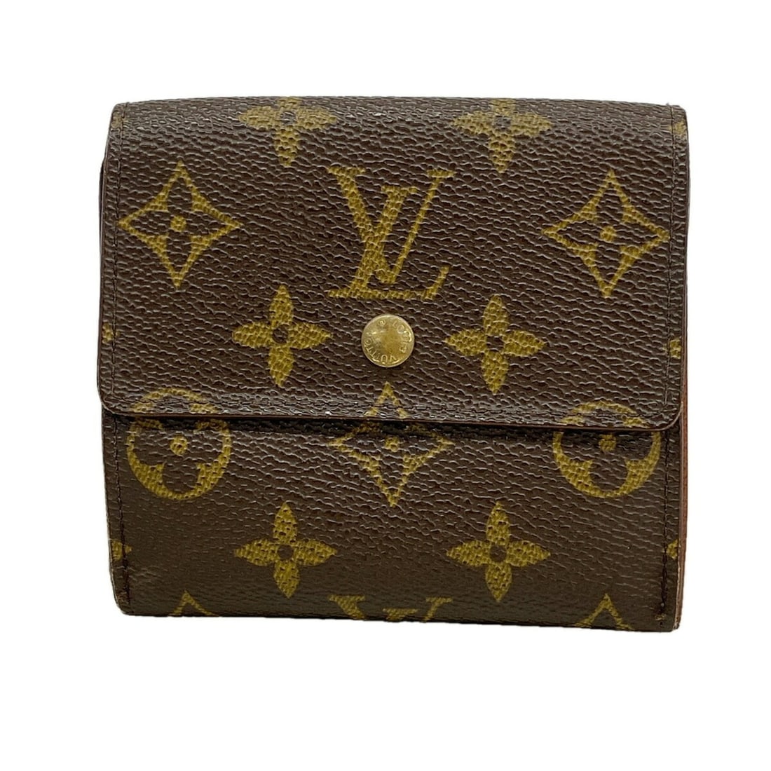 Louis Vuitton Tri-fold Wallet Monogram Portemonnaie Billet Carte Credit M61652 Brown Women's: --- Catalog ---Category: SizeSize (HxWxD): 10cm x 10.5cm x 2cm / 3.93'' x 4.13'' x 0.78''Category: DesignType: Wallet (tri-fold)Color: BrownGender: WomenCategory: GeneralMPN: M61652Brand: Louis Vuitto