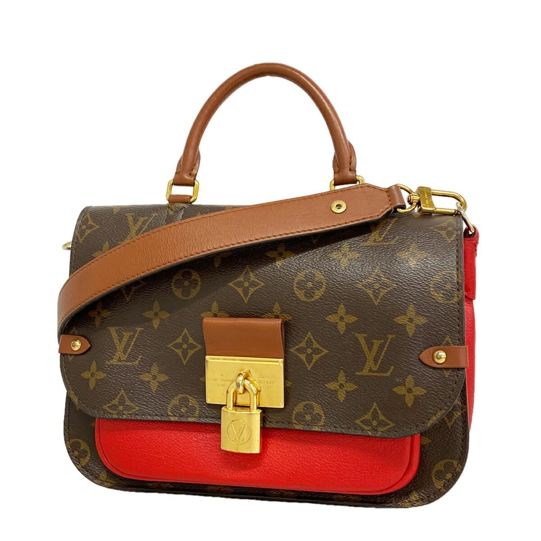 Louis Vuitton Monogram Vaugirard PM Handbag M44548 Coquelicot 2-way bag for women (1 of 15)