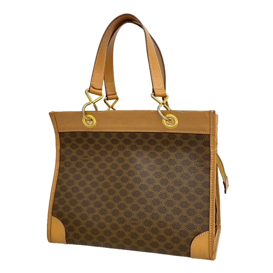 Celine Macadam Brown Handbag for Women (1 of 12)