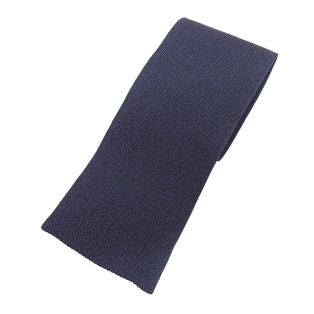 HERMES 100% Silk Knit Tie, Square Navy, Made in Italy, Men's: --- Catalog ---Category: SizeWidth: 8.5cm / 3.34''Total Length: 138.5cm / 54.52''Category: DesignType: CravatColor: NavyGender: MenMaterial: Silk Category: GeneralBrand: HermesCountry of Origin: Italy