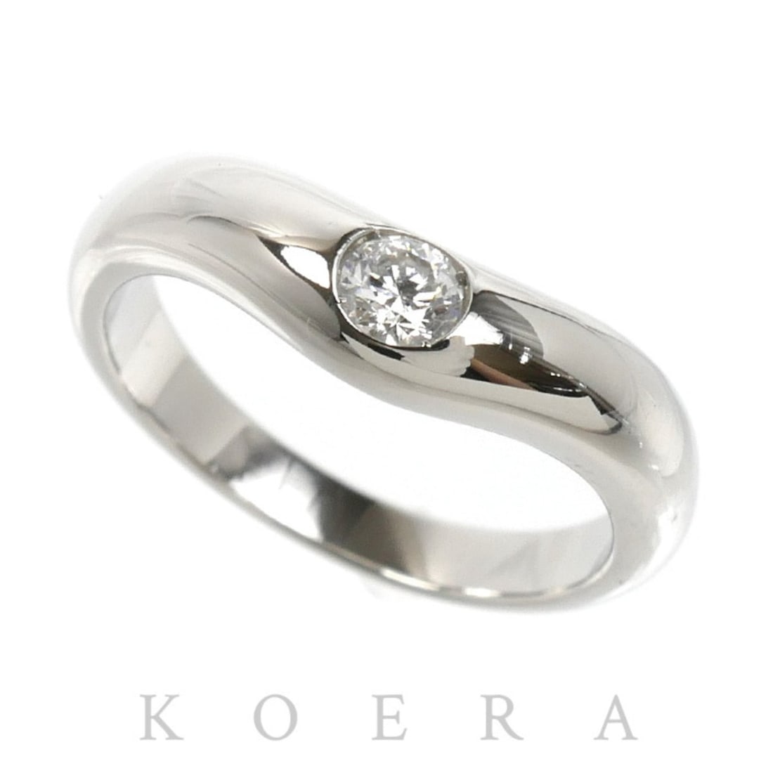 BVLGARI Bulgari Pt950 Platinum Corona Ring with Diamonds, 4.6g, Women's: --- Catalog ---Category: SizeUS Size: 3.5Brand Size: 45Category: DesignType: Band ringStone: DiamondGender: WomenMaterial: Platinum 950Category: GeneralBrand: BvlgariCountry of Origin: Italy--- Item L