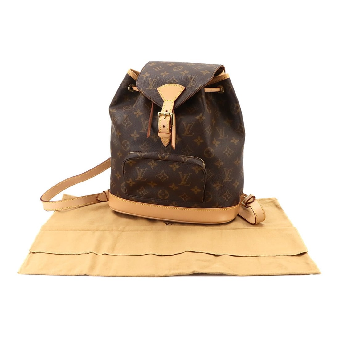 Louis Vuitton Montsouris MM Monogram Backpack, Brown, M51136: --- Catalog ---Category: SizeWeight: 630g / 1.38lb.Size (HxWxD): 29cm x 25cm x 12cm / 11.41'' x 9.84'' x 4.72''Strap Length: 64cm - 72cm / 25.19'' - 28.34''Category: DesignType: BackpackColor: Monogra