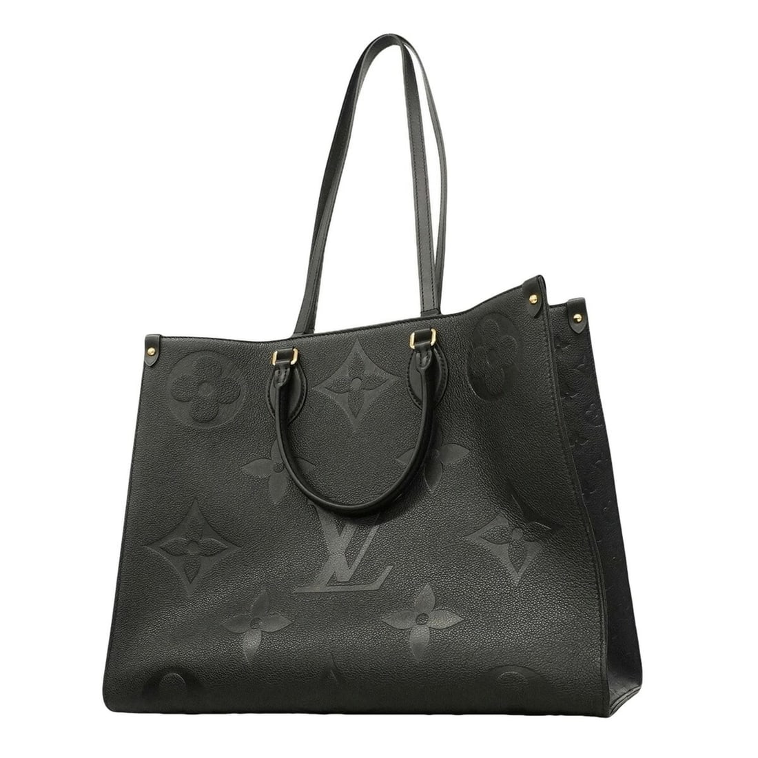 Louis Vuitton Monogram Empreinte OnTheGo GM Tote Bag M44925 Noir (Men's/Women's) P3437825: --- Catalog ---Category: SizeSize (HxWxD): 32cm x 41cm x 17.5cm / 12.59'' x 16.14'' x 6.88''Category: DesignType: Tote bagColor: NoirGender: Men,WomenCategory: GeneralMPN: M44925Brand: Louis Vuitton--