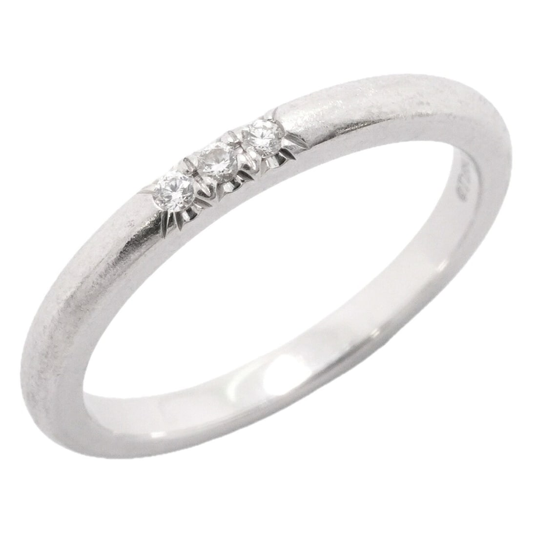 Tiffany & Co. Forever Ring, 3PD (Pt950) Platinum Diamond Size 10, Women's: --- Catalog ---Category: SizeJP Size: 10US Size: 5.5Category: DesignType: Band ringStone: DiamondGender: WomenMaterial: Platinum 950Category: GeneralBrand: Tiffany--- Item List ---Section: ConditionRa