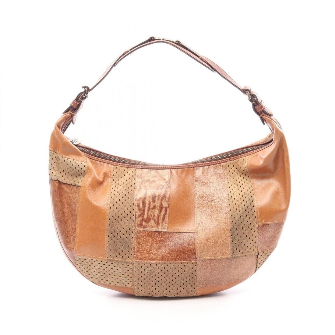 Christian Dior Dior patchwork shoulder bag/handbag, leather/suede, women's, brown/multicolor.: --- Catalog ---Category: SizeSize (HxWxD): 21cm x 35cm x 3cm / 8.26'' x 13.77'' x 1.18''Category: DesignType: Shoulder bagColor: Brown, Multi-colorGender: WomenMaterial: Leather , Suede Category: Gene