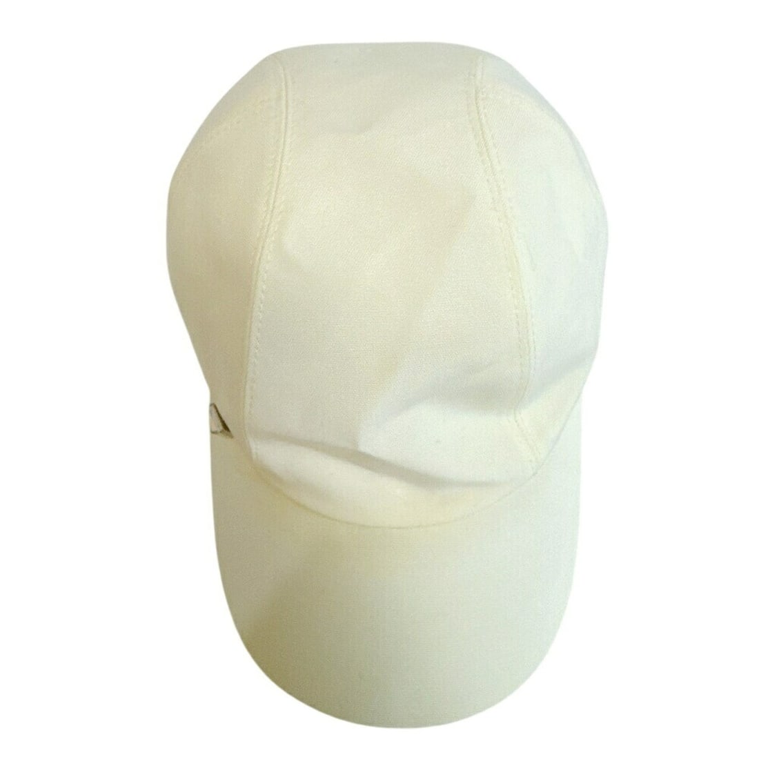 HERMES Hermes Sellier Button Cap White - 6