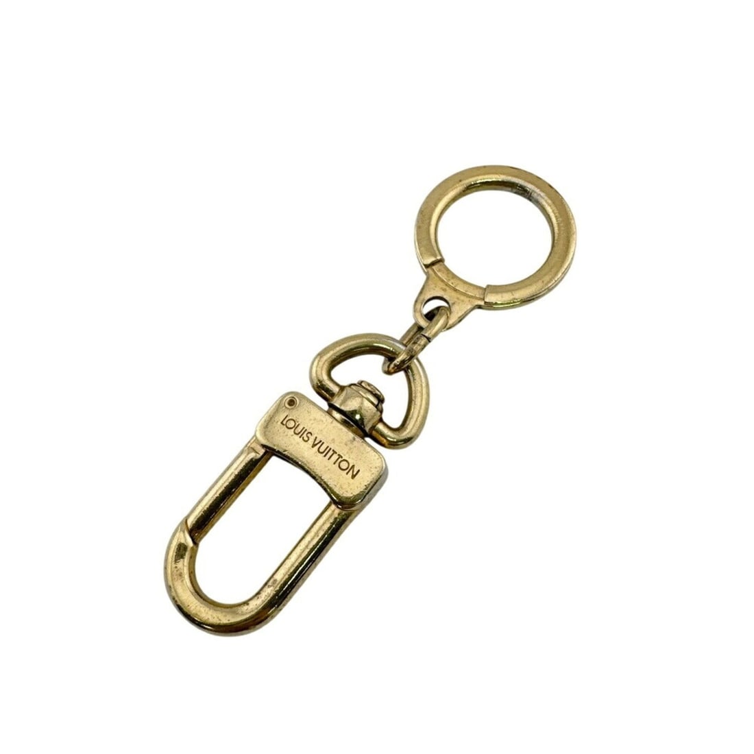 LOUIS VUITTON M62694 Ancre Keyring Gold: --- Catalog ---Category: SizeSize (HxWxD): 8cm x 2cm / 3.14'' x 0.78''Category: DesignType: KeyringColor: GoldGender: UnisexCategory: GeneralMPN: M62694Brand: Louis Vuitton--- Item List ---Section: Co