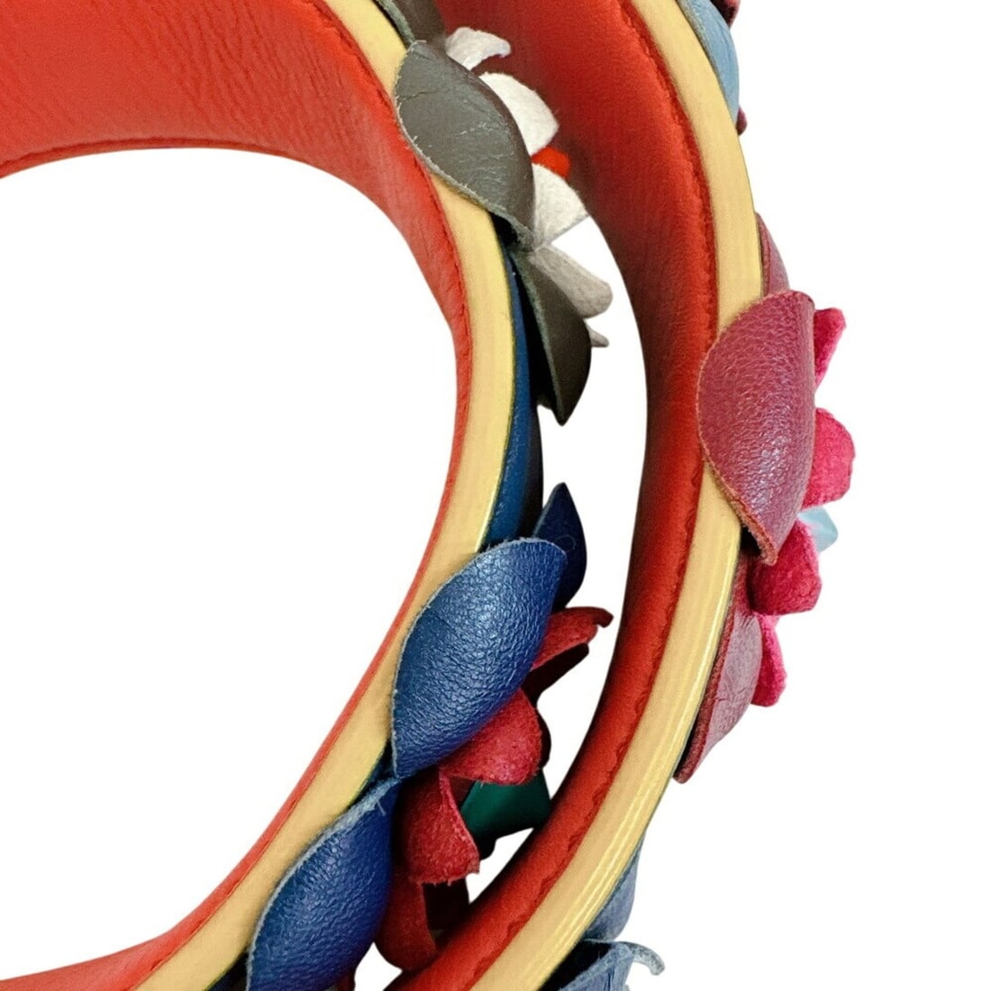 FENDI Flower Strap You Shoulder Strap, Multicolor - 4