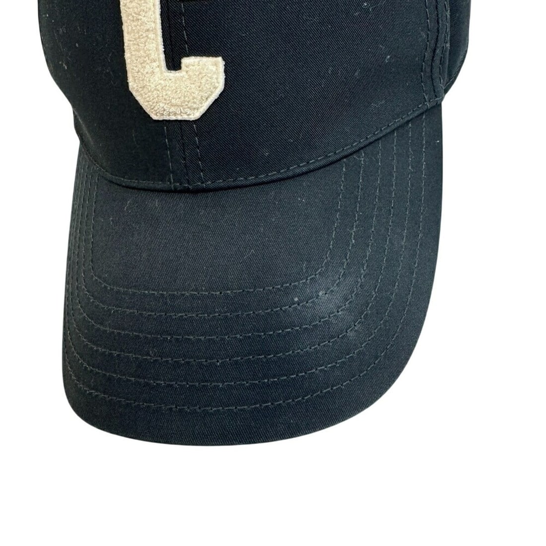 CELINE 2AUY8969P C Initial Baseball Cap Black - 9
