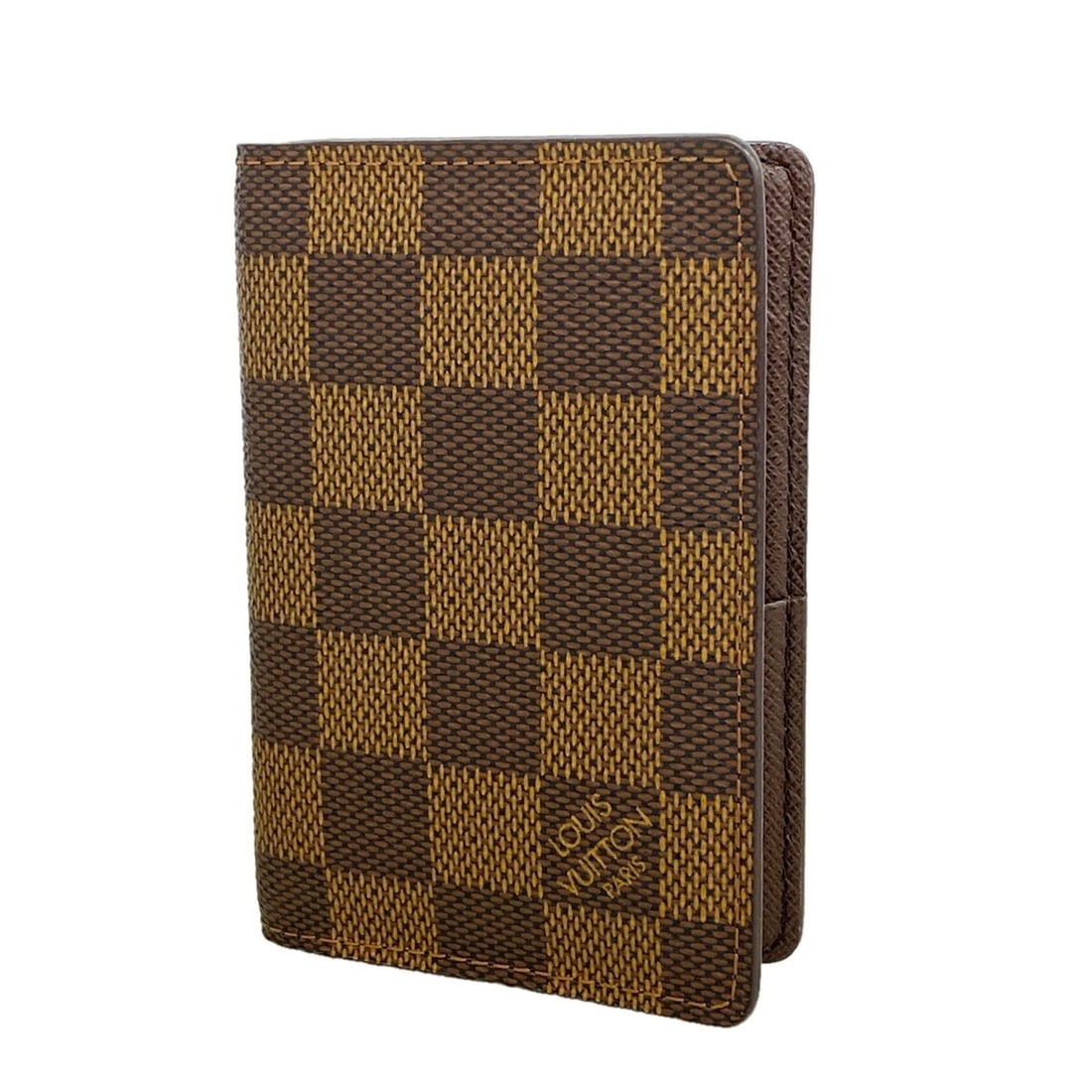 Louis Vuitton Damier Organizer de Poche Business Card Holder/Card Case N61721 Ebene Men's/Women's: --- Catalog ---Category: DesignType: Card caseColor: EbeneGender: Men,WomenCategory: GeneralMPN: N61721Brand: Louis VuittonCategory: Physical PropertiesSize (HxWxD): 11cm x 7.5cm x 1cm / 4.33'' x 2.95