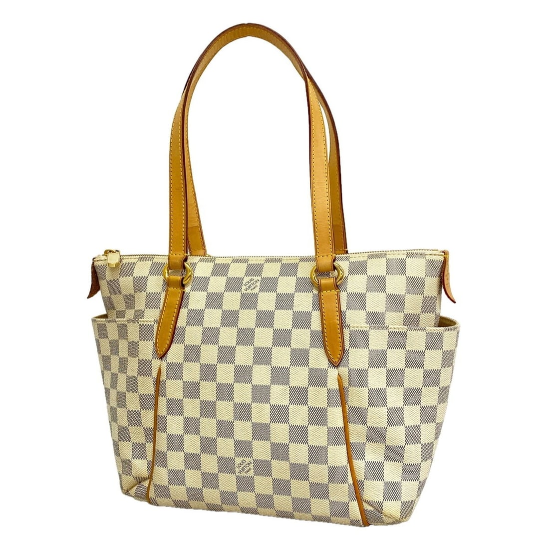 Louis Vuitton Damier Azur Totally PM Tote Bag N51261 White Women's: --- Catalog ---Category: SizeSize (HxWxD): 25cm x 28cm x 12cm / 9.84'' x 11.02'' x 4.72''Category: DesignType: Tote bagColor: WhiteGender: WomenCategory: GeneralMPN: N51261Brand: Louis Vuitton--- Item