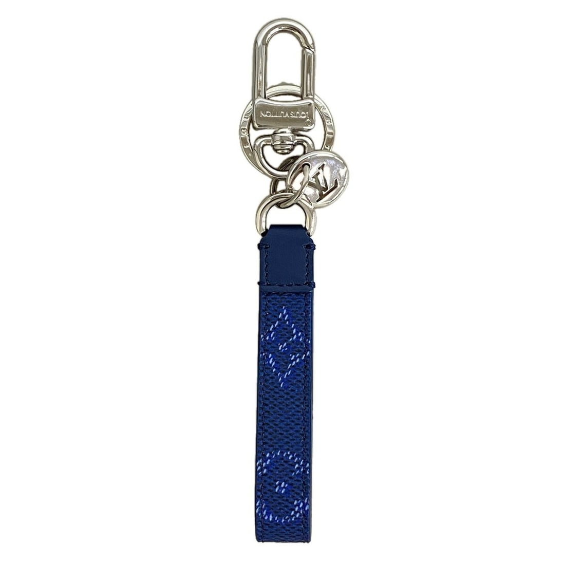 Louis Vuitton Keychain Charm Monogram Heritage LV Dragonne M03352 Ocean Men's: --- Catalog ---Category: SizeSize (HxWxD): 15cm x 2.5cm x 2cm / 5.9'' x 0.98'' x 0.78''Category: DesignType: KeyringColor: OceanGender: MenCategory: GeneralMPN: M03352Brand: Louis Vuitton--- Item List