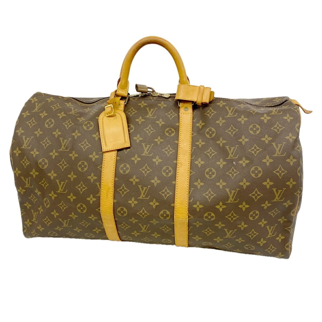 Louis Vuitton Bags - Boston Monogram Keepall 55 M41424 Brown Men's & Women's: --- Catalog ---Category: SizeSize (HxWxD): 30cm x 55cm x 25cm / 11.81'' x 21.65'' x 9.84''Category: DesignType: Boston bagColor: BrownGender: Men,WomenCategory: GeneralMPN: M41424Brand: Louis Vuitton-