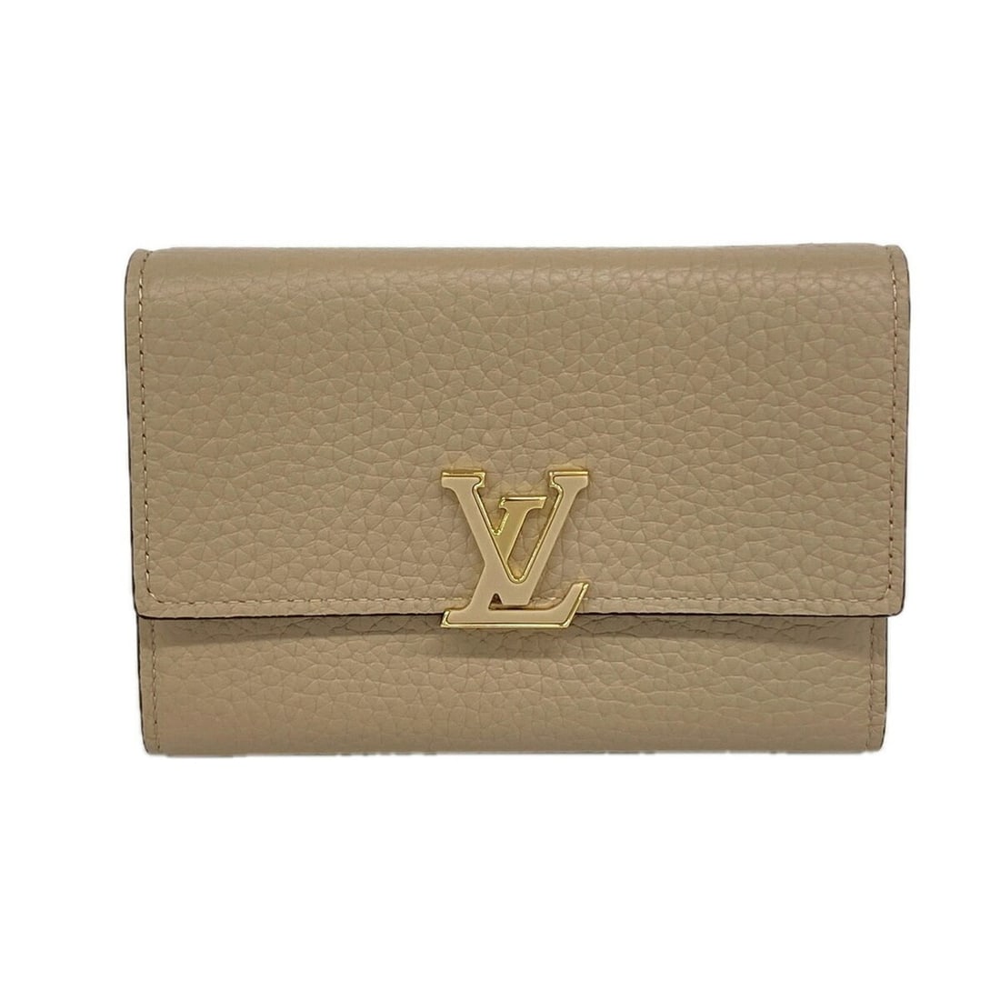Louis Vuitton Portefeuille Capucines Compact Tri-fold Wallet M62159 (Ladies') (1 of 16)