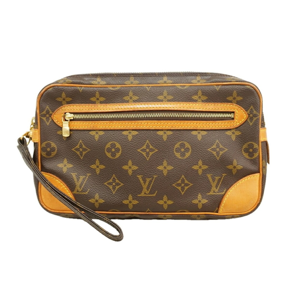Louis Vuitton Monogram Marly Dragonne GM Clutch Bag M51825 Brown Men's: --- Catalog ---Category: SizeSize (HxWxD): 15cm x 26cm x 4cm / 5.9'' x 10.23'' x 1.57''Category: DesignType: Clutch bagColor: BrownGender: MenCategory: GeneralMPN: M51825Brand: Louis Vuitton--- Item L