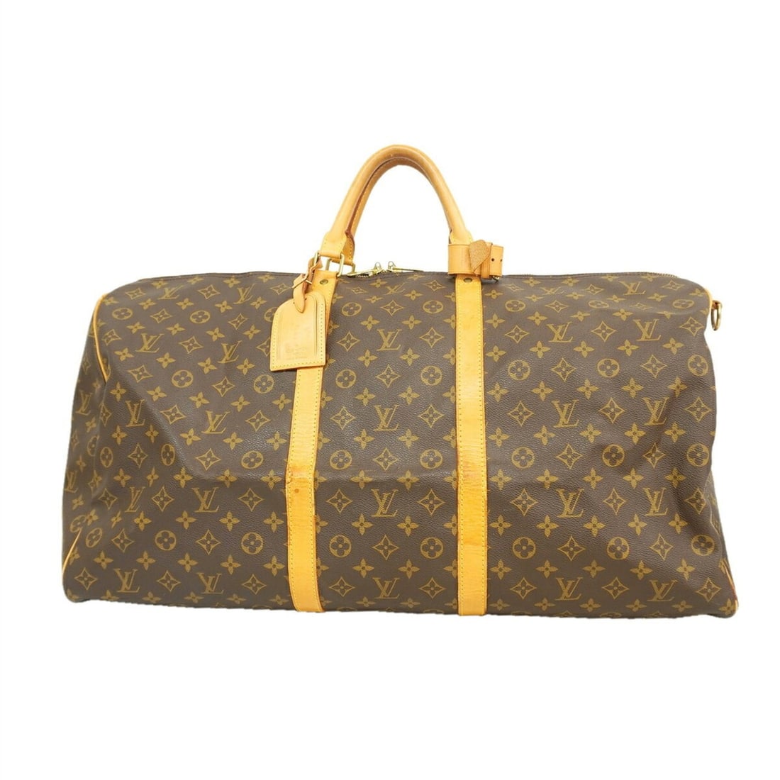 Louis Vuitton Bags - Boston Monogram Keepall Bandoulière 60 M41412 Brown Men's & Women's: --- Catalog ---Category: SizeSize (HxWxD): 34cm x 60cm x 27cm / 13.38'' x 23.62'' x 10.62''Category: DesignType: Boston bagColor: BrownGender: Men,WomenCategory: GeneralMPN: M41412Brand: Louis Vuitton