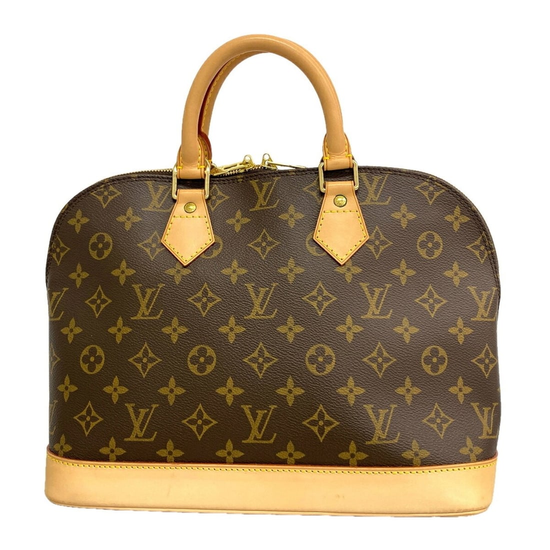 Louis Vuitton Alma Monogram Handbag M51130 Brown Women's (1 of 13)