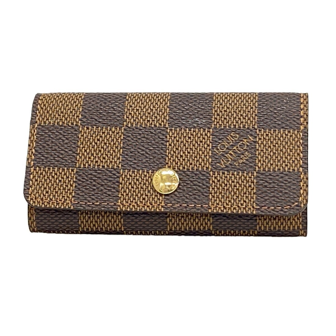 Louis Vuitton Accessories/Key Case Damier Multicles 4 N62631 Ebene Men's/Women's: --- Catalog ---Category: DesignType: KeycaseColor: EbeneGender: Men,WomenCategory: GeneralMPN: N62631Brand: Louis VuittonCategory: Physical PropertiesSize (HxWxD): 5.5cm x 10.5cm x 1cm / 2.16'' x 4.13