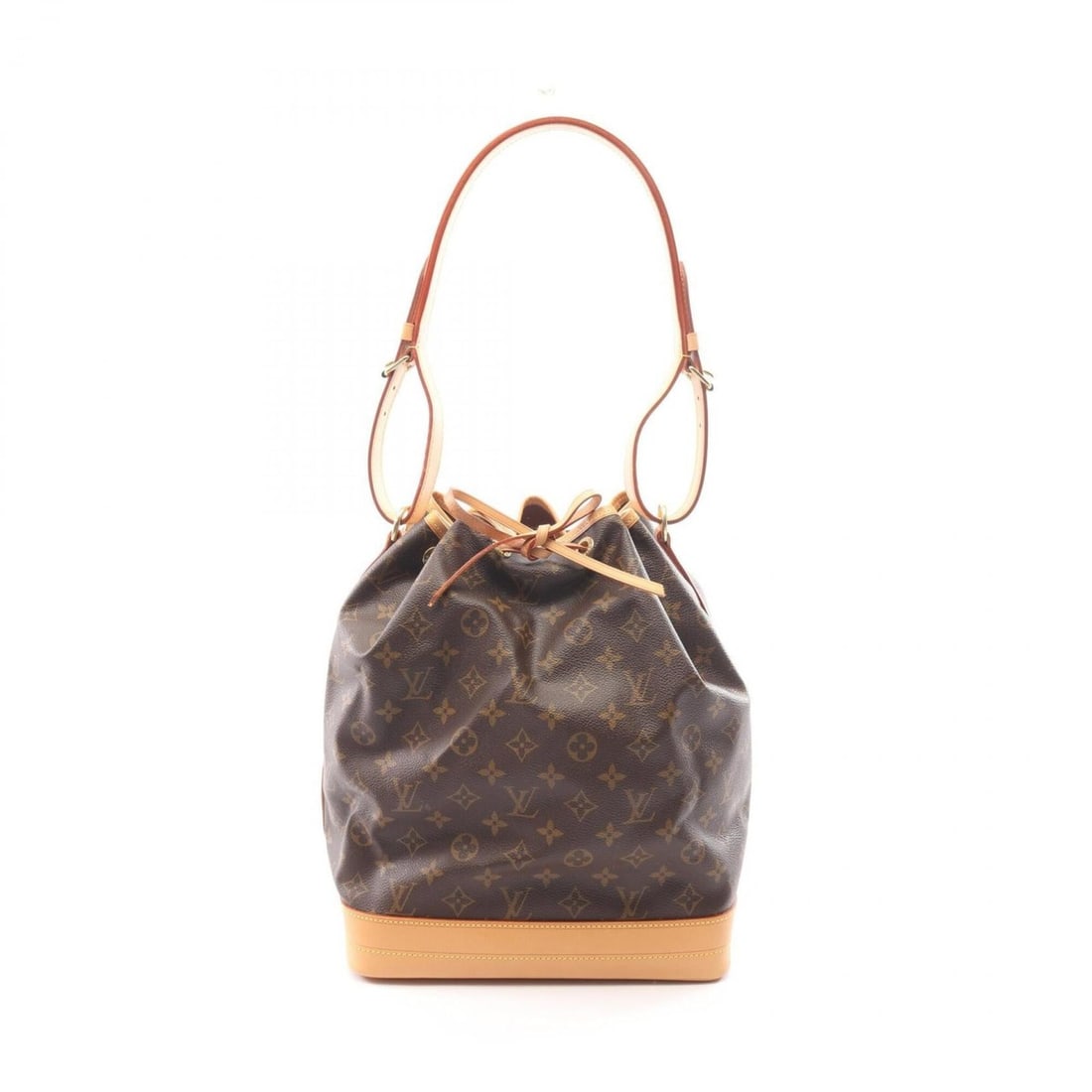 Louis Vuitton Noe Shoulder Bag/Handbag, Coated Canvas and Leather, Monogram Pattern, Women's, Brown, (1 of 19)