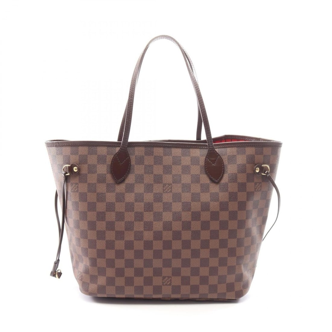 Louis Vuitton Neverfull MM Damier Ebene Tote Bag Handbag Coated Canvas Leather Women's Brown N51105: --- Catalog ---Category: SizeSize (HxWxD): 29cm x 32cm x 15cm / 11.41'' x 12.59'' x 5.9''Category: DesignType: Handbag, Tote bagColor: BrownGender: WomenMaterial: Coated canvas , Leather Category: Gen