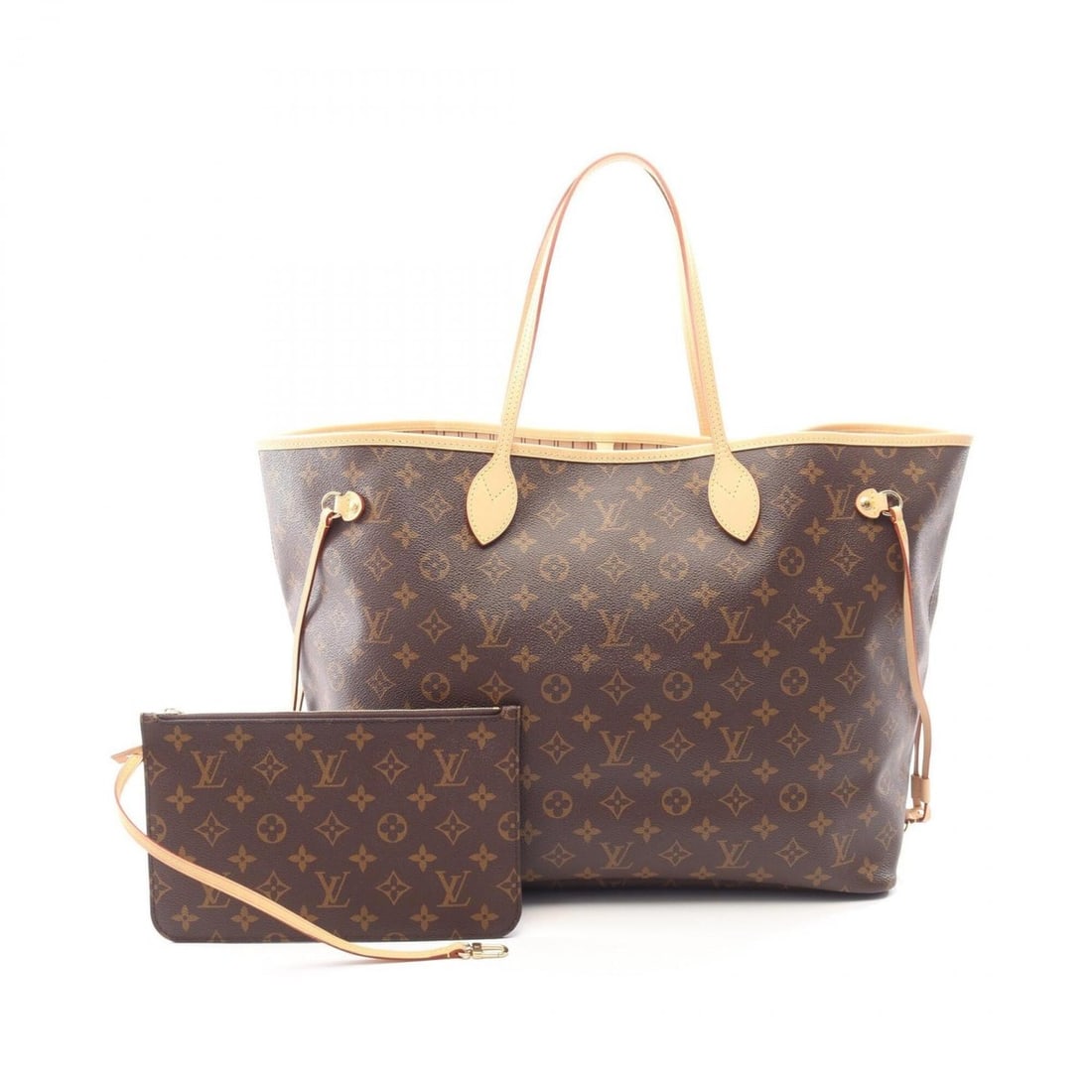 Louis Vuitton Neverfull GM Tote Bag Handbag, Coated Canvas and Leather, Monogram Pattern, Women's, (1 of 13)