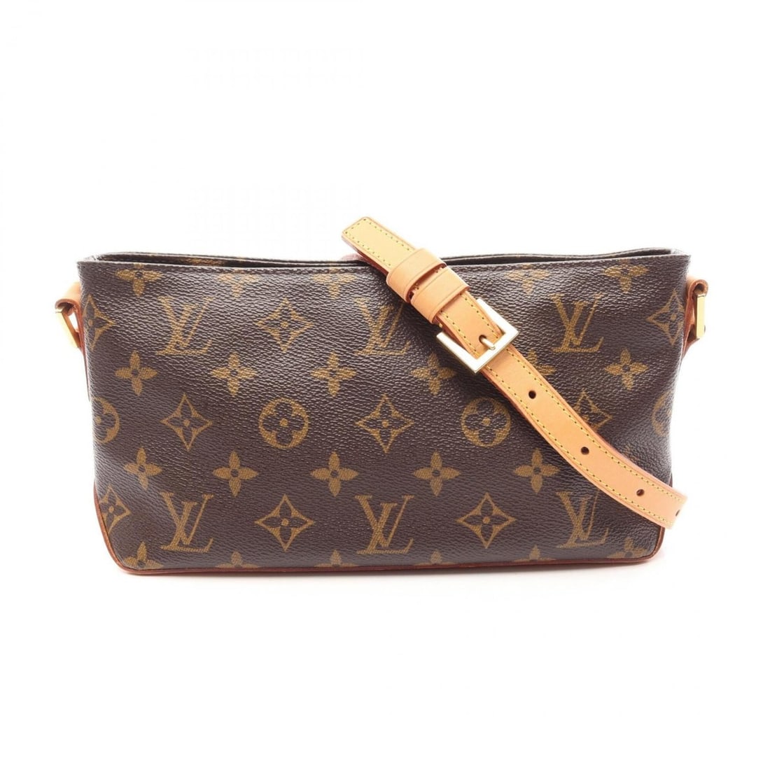 Louis Vuitton Trotteur Shoulder Bag/Handbag, Coated Canvas and Leather, Monogram Pattern, Women's, (1 of 20)