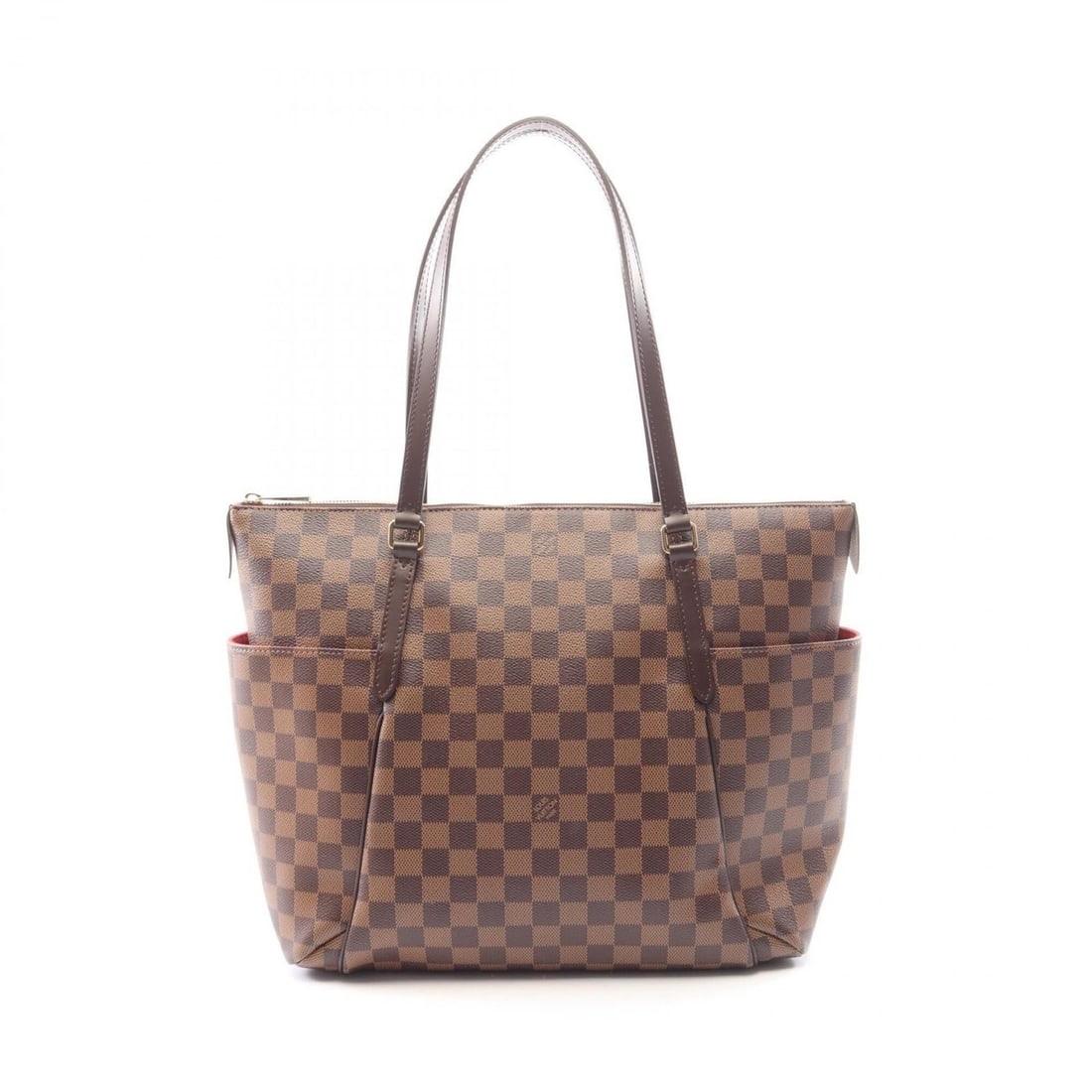 Louis Vuitton Totally MM Damier Ebene Tote Bag Handbag, Coated Canvas Leather, Women's, Brown,: --- Catalog ---Category: SizeSize (HxWxD): 29cm x 32cm x 14cm / 11.41'' x 12.59'' x 5.51''Category: DesignType: Handbag, Tote bagColor: BrownGender: WomenMaterial: Coated canvas , Leather Category: Ge