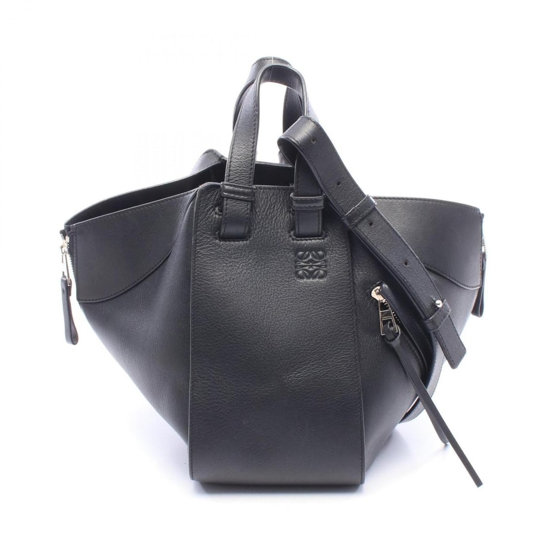 Loewe Hammock Bag Small Handbag Leather Women's Black (1 of 12)