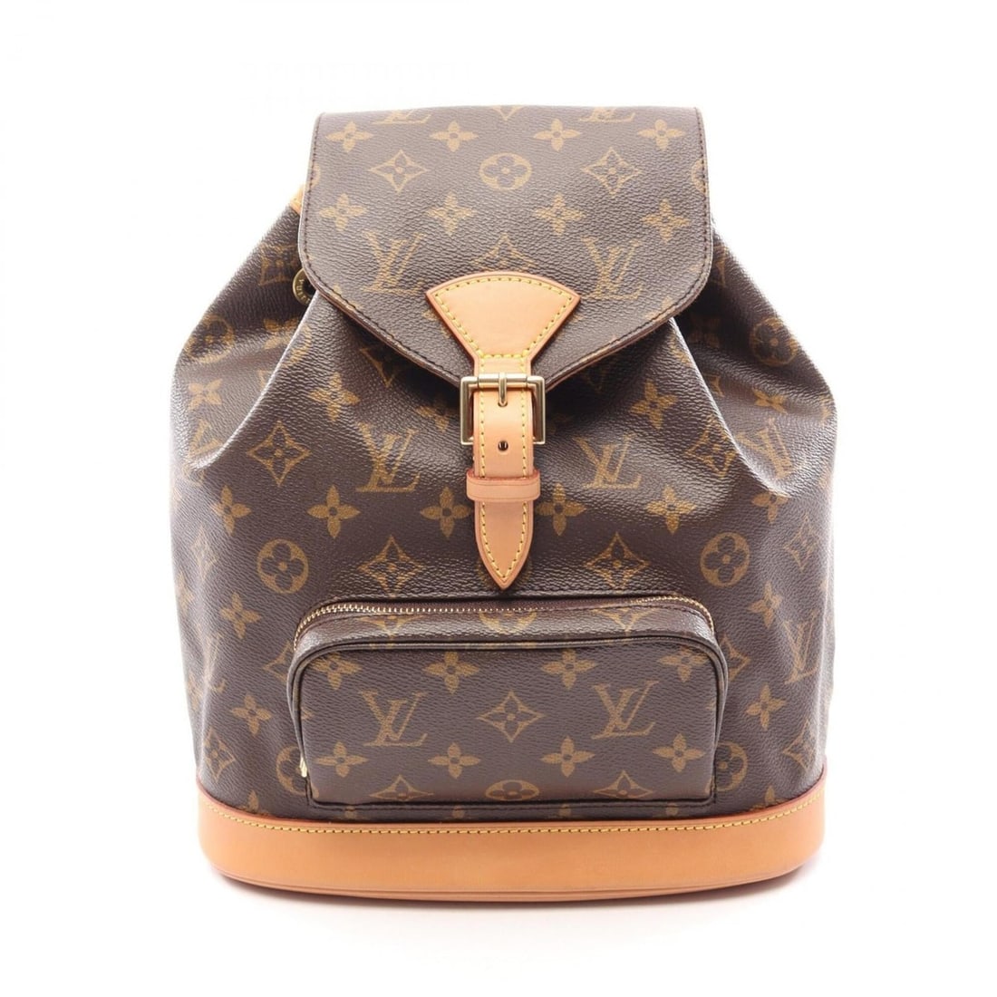 Louis Vuitton Montsouris MM Backpack/Handbag, Coated Canvas and Leather, Monogram Pattern, Women's, (1 of 16)