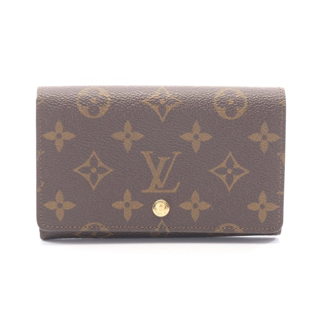 Louis Vuitton Portemonnaie Billet Trésor Monogram Bi-fold Wallet, Leather, Women's, Brown, M61730: --- Catalog ---Category: SizeSize (HxWxD): 9cm x 14cm x 2.5cm / 3.54'' x 5.51'' x 0.98''Category: DesignType: Wallet (bi-fold)Color: BrownGender: WomenMaterial: Leather , PVC Category: GeneralMPN: M61
