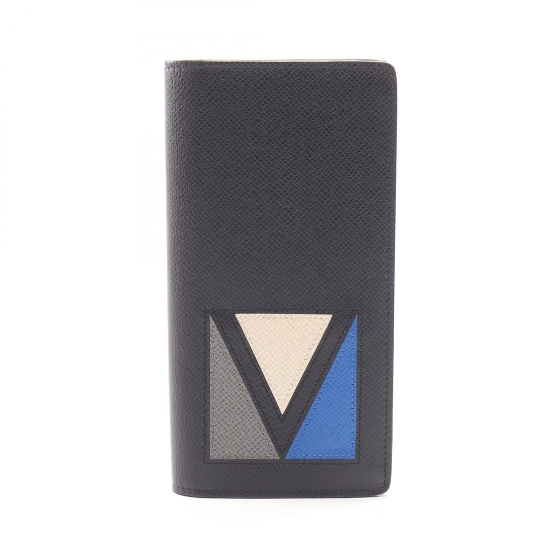 Louis Vuitton Portefeuille Brazza Taiga V-Shape Noir Bi-fold Long Wallet, Leather, Men's, Black,: --- Catalog ---Category: SizeSize (HxWxD): 19cm x 9.5cm x 2cm / 7.48'' x 3.74'' x 0.78''Category: DesignType: Long wallet (bi-fold)Color: BlackGender: MenMaterial: Leather Category: GeneralMPN: M30791