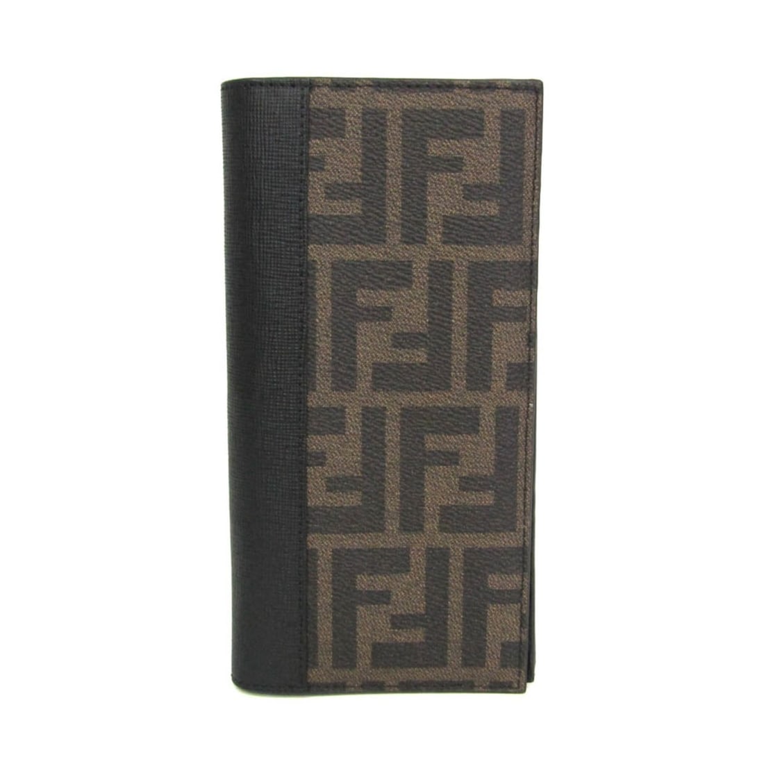 Fendi Zucca 7M0186 Men,Women Leather,Zucca Long Wallet (bi-fold) Black,Brown: --- Catalog ---Category: SizeSize (HxWxD): 9cm x 18.5cm x 2cm / 3.54'' x 7.28'' x 0.78''Category: DesignType: Long wallet (bi-fold)Color: Black, BrownGender: Men,WomenClosure: OpenMaterial: Leather , 