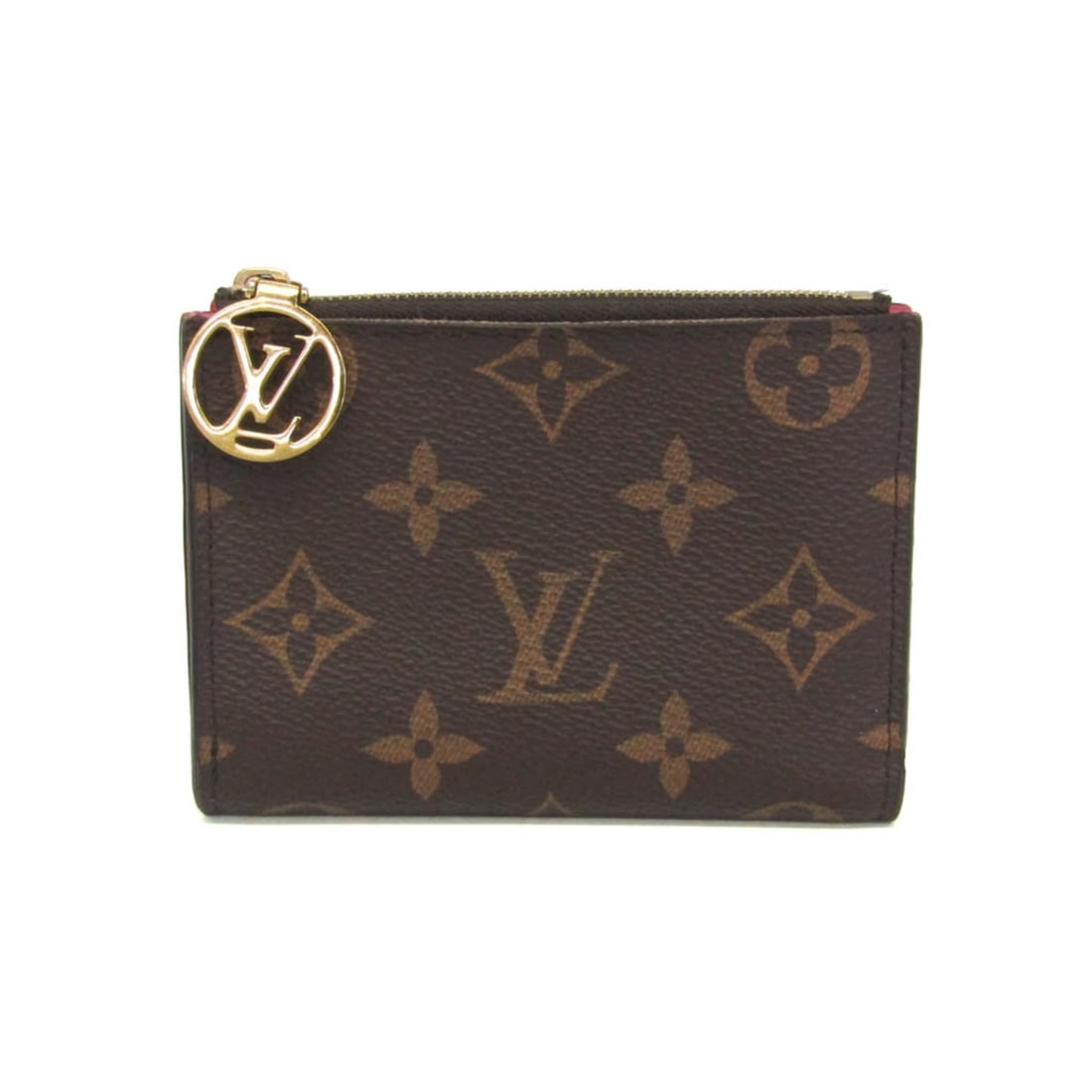 Louis Vuitton Monogram Lisa Wallet M11380 Women's Monogram Wallet (bi-fold) Brown,Pink (1 of 17)