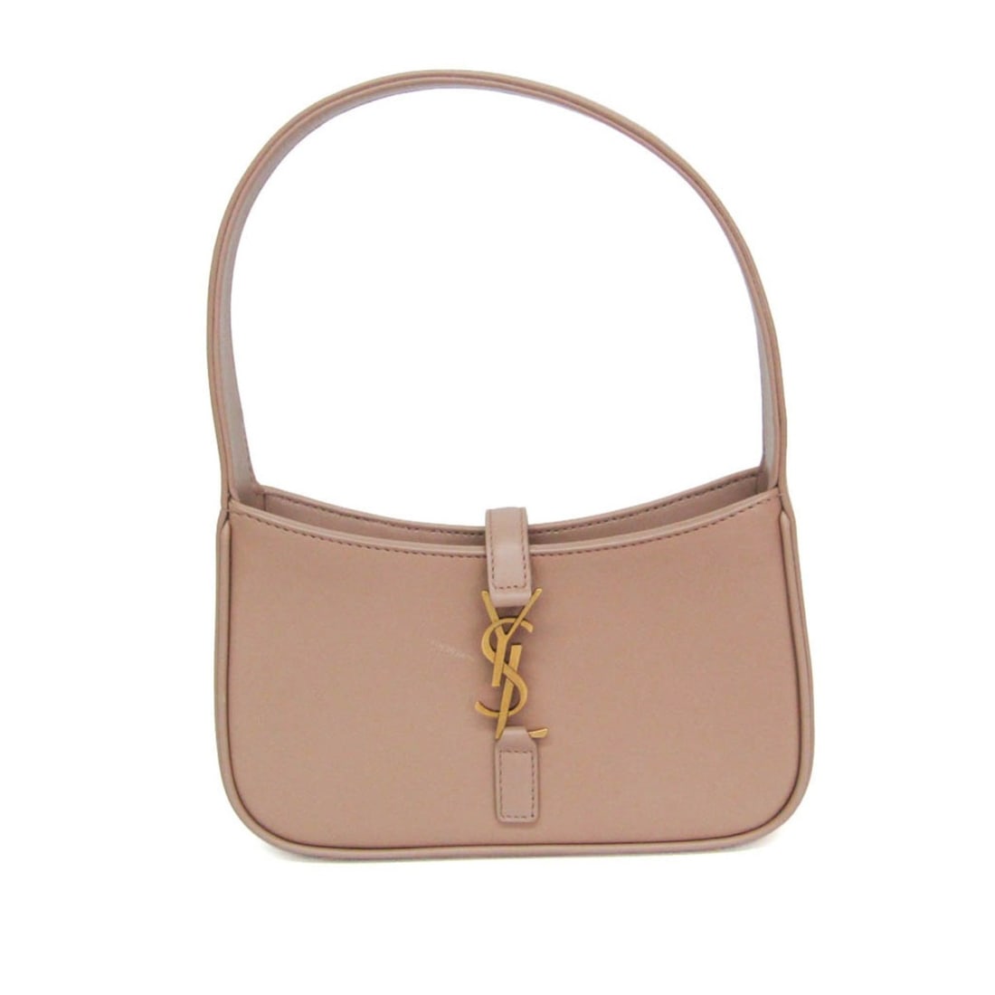 Yves Saint Laurent LE 5 À 7 710318 Women's Leather Handbag Pink Beige: --- Catalog ---Category: SizeHandle Drop: 14.50cm / 5.71''Size (HxWxD): 11cm x 18cm x 4cm / 4.33'' x 7.08'' x 1.57''Handle Length: 35cm / 13.77''Category: DesignType: HandbagColor: Pink beigeGender: W