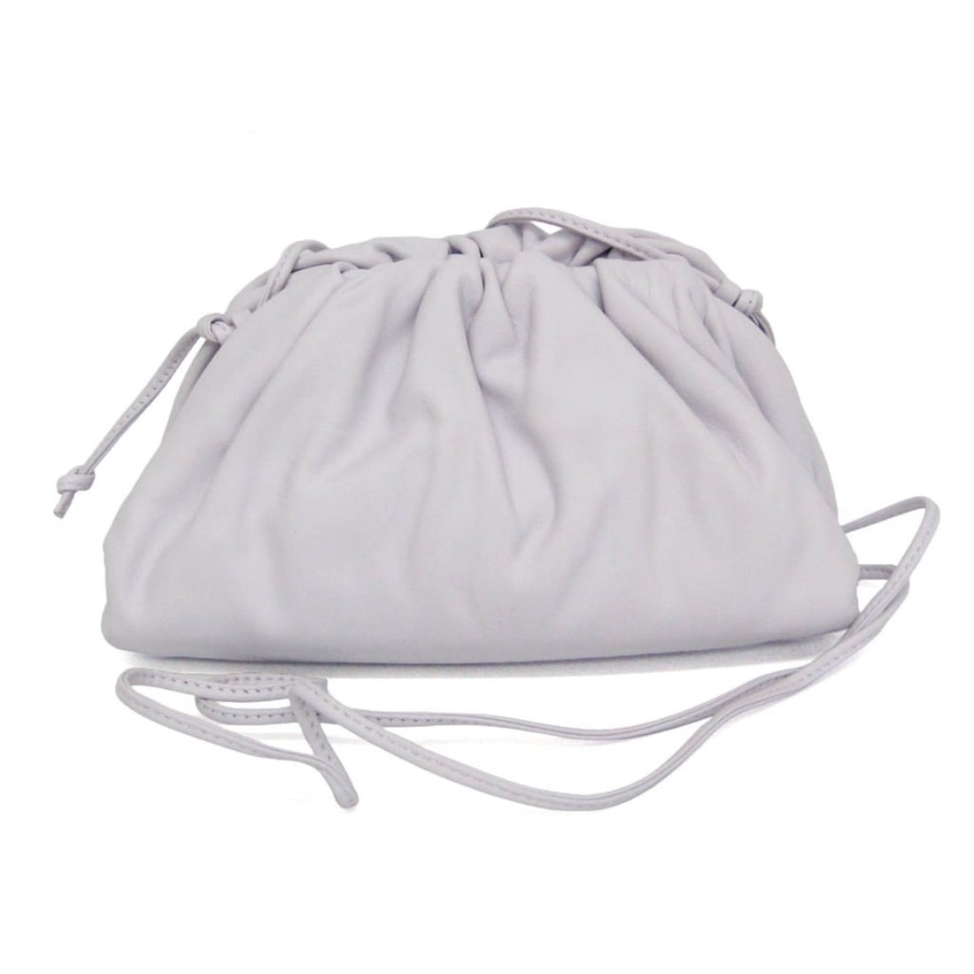 Bottega Veneta Mini The Pouch 585852 Women's Leather Shoulder Bag White: --- Catalog ---Category: SizeSize (HxWxD): 12cm x 22cm x 6cm / 4.72'' x 8.66'' x 2.36''Strap Length: 145cm / 57.08''Category: DesignType: Shoulder bagColor: WhiteGender: WomenClosure: Ball claspMateri
